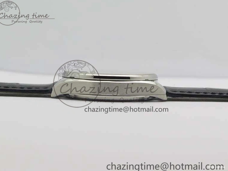 0228 Upgraded Seamaster Edizione Venezia SS Best Edition Blue Dial On Leather Strap A 8121